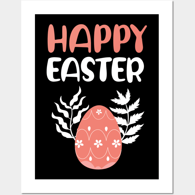 Happy Easter Day 2023 Wall Art by Fun Planet